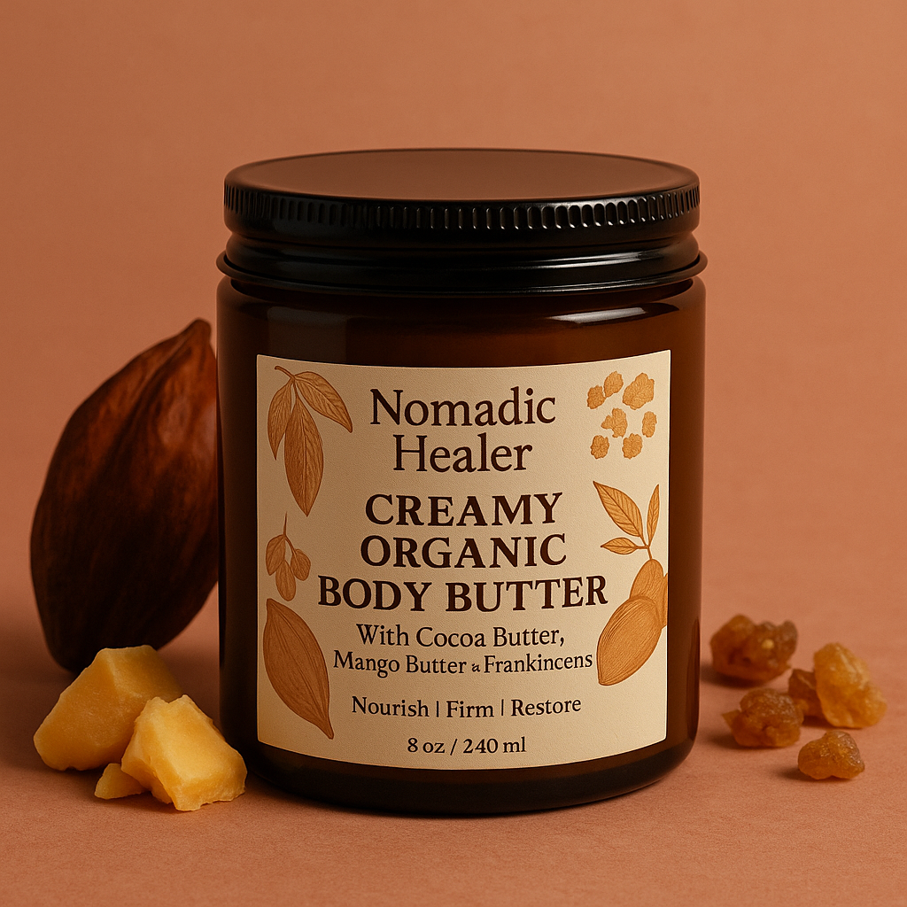 Creamy Organic body butter (8oz)