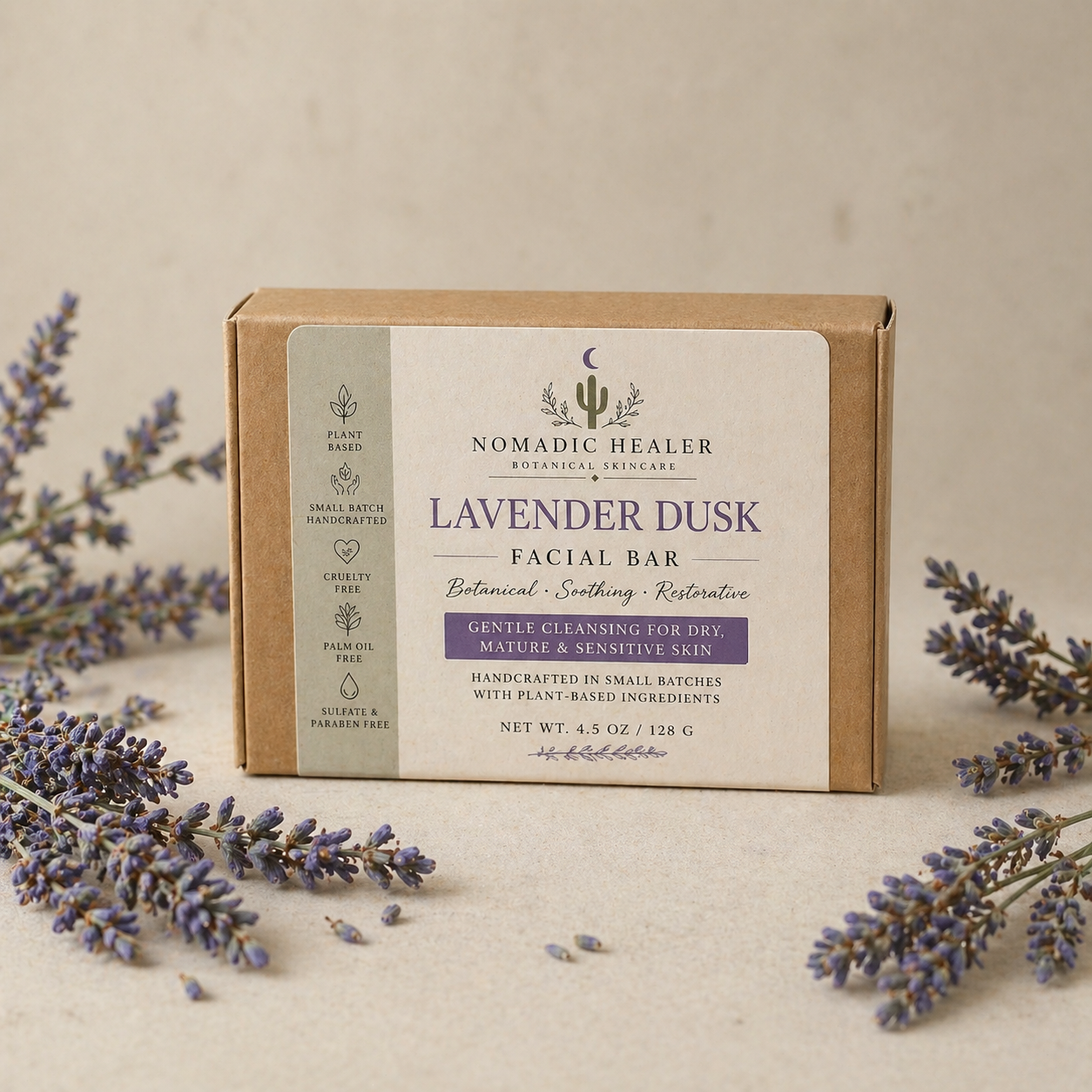 Lavender Dusk facial Bar