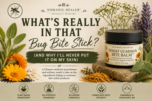 What’s in Bug Bite Relief? Ingredients Explained | Nomadic Healer