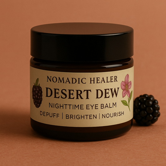 Desert Dew Night time eye balm 1 oz jar