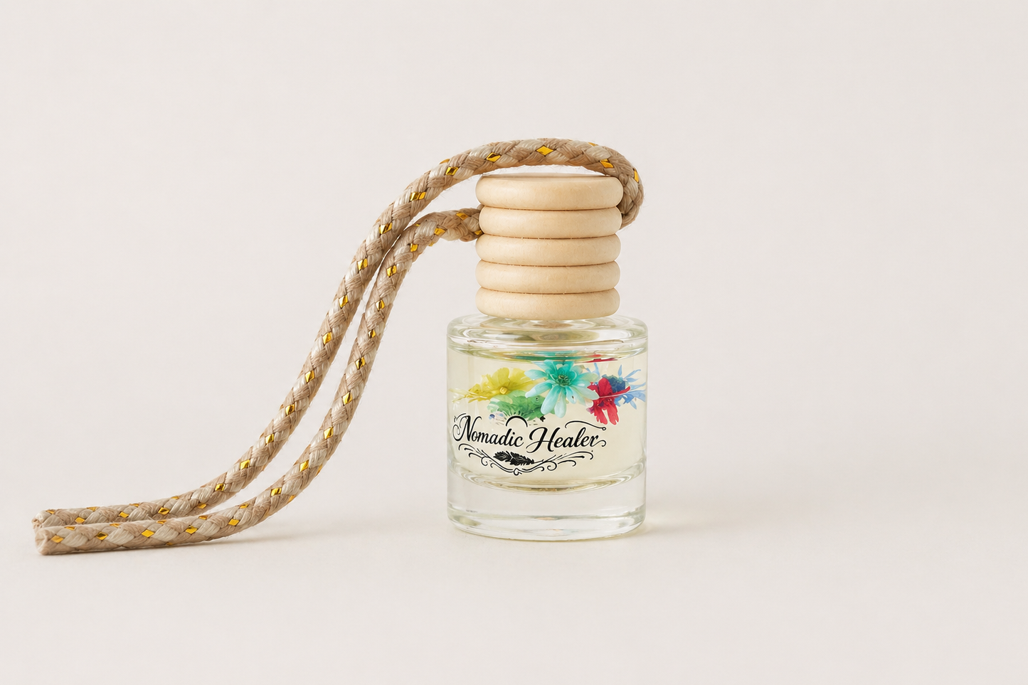 Wandermist Car Elixir / Essential oil Car Diffuser / Natural Non-Toxic Car Freshner / Botanical Aromatherapy
