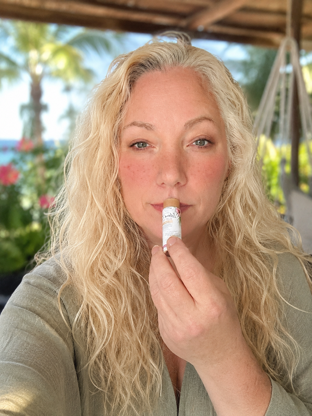 Island Escape Lip Balm | Organic Coconut & Pineapple Lip Balm | Nomadic Healer